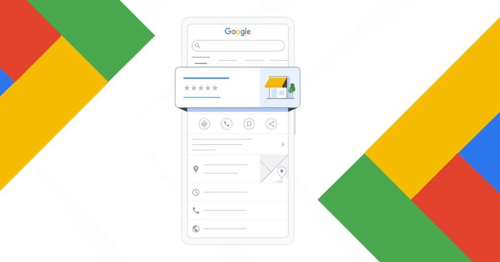 Google Business Profile on screen